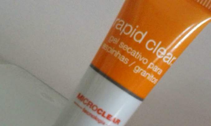 Como acabar com as espinhas rapidamente - Neutrogena Rapid Clear Gel Secativo para Espinhas