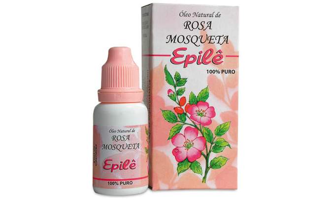 Óleo de Rosa mosqueta para remover manchas e cicatrizes de acne